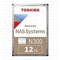 Toshiba 12tb N300 7200rpm 512mb Cache Sata 3 Hdwg51cuzsva Nas Disk