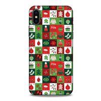 Yılbaşı Süsleri 07 Apple iPhone XS Kılıf Silikon Kapak