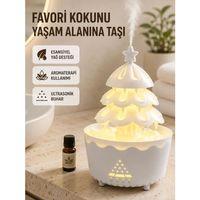 250 Ml Şans Ağacı Hava Nemlendirici Çok Renkli Işıklı Aroma Cihazı
