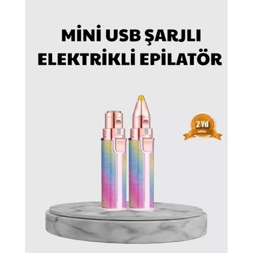 Mini Yüz Ve Kaş Epilatörü – 8000 Rpm Güçlü Motor Ve Paslanmaz Çelik Başlık