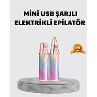 Mini Yüz Ve Kaş Epilatörü – 8000 Rpm Güçlü Motor Ve Paslanmaz Çelik Başlık