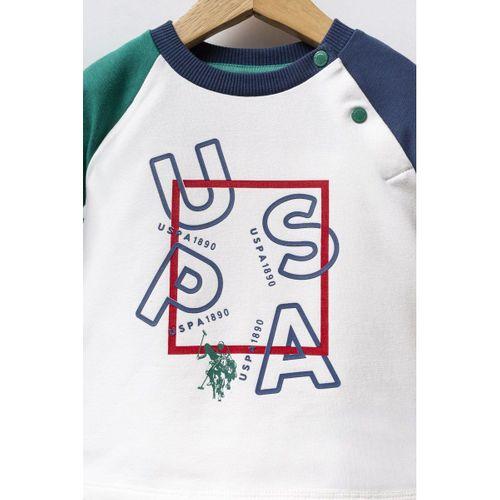 U.S.Polo U.S. Polo Assn 2 li Takım USB2571 Beyaz-Yeşil