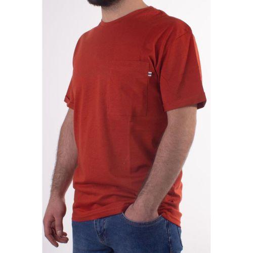 TWİSTER JEANS 2037 KİREMİT BİSİKLET YAKA ERKEK T-SHİRT