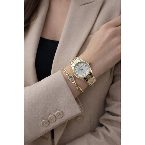 Daniel Klein Çelik Kordonlu 2 Yıl Garantili 3 Atm Suya Dayanıklı Kadın Kol Saati+Bileklik BF.11024.2