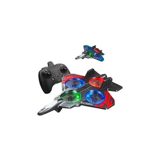Led Işıklı Oyuncak Drone Fighter Jet Tasarımlı Uzaktan Kumandalı Uçak