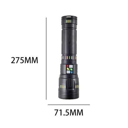 Bedotech Bd-3 60w Tg Led Alüminyum Alaşımlı Zoomlu Type-c Renkli Pil Göstergeli Şarjlı El Feneri