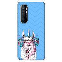 Animax Dj Lama Xiaomi Mi Note 10 Lite Kılıf Desenli Silikon