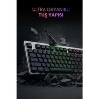 Kablolu Işıklı Gaming Standart Türkçe Q Klavye Ve Mouse Seti