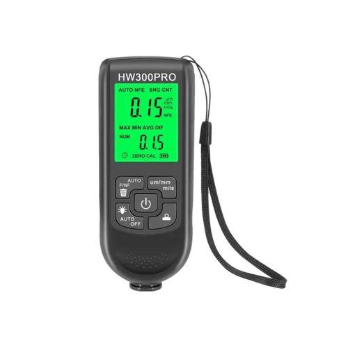 Hw-300pro Araba Boyası Film Otomatik Kalınlık Ölçer 0-2000um Fe & Nfe Kaplama Kalınlık Test Cihazı M