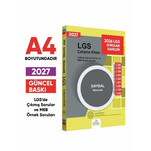 2027 LGS 8 Sınıf Çıkmış ve MEB Örnek Sorular Matematik-FEN SAYISAL Çalışma Kitabı 2li Kitap SETİ