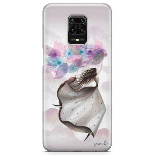 Xiaomi Redmi Note 9s Kılıf Mutlu Peri Arka Kapak Koruma Desenli Full Koruyucu