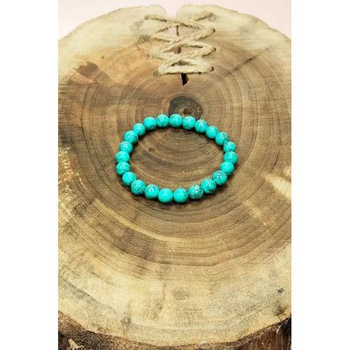 Turkuaz Doğal Taş Bileklik Kutulu