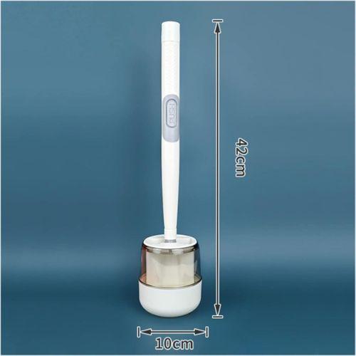 Hazneli Silikon Tuvalet Temizleme Fırçası