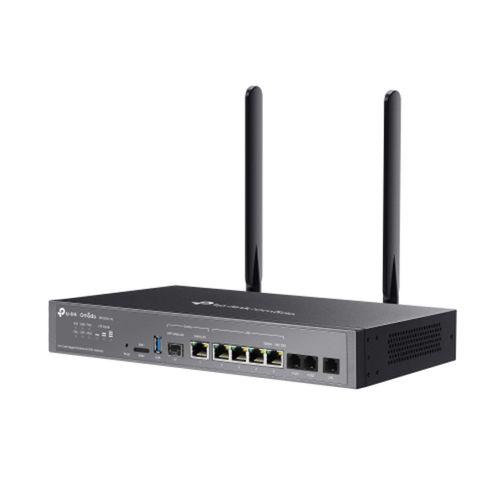 OMADA DR3220v-4G, 4 Port, 4G+Cat6 2,4Ghz, 1 Combo SFP Port, 2 FXS Port, Sim Yuvalı,  Gigabit Rackmount DSL Gateway
