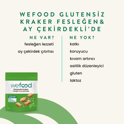 Wefood Fesleğenli Ayçekirdekli Kraker 40 Gr