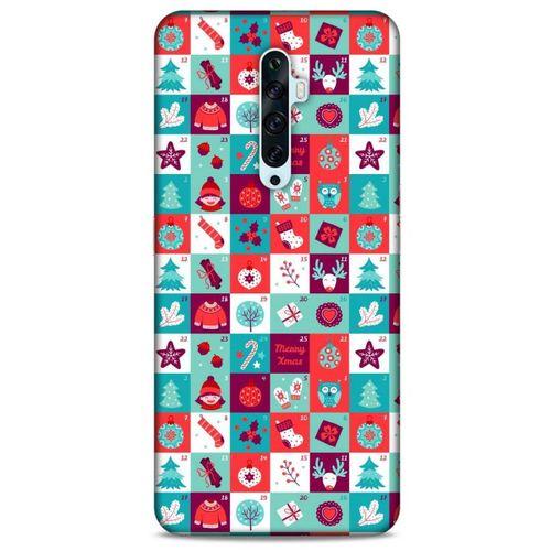 Yılbaşı Süsleri 08 Oppo Reno 2z Kılıf Silikon Kapak