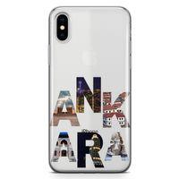 Apple iPhone XS Kılıf Ankara Gezi Arka Kapak Koruma Desenli Full Koruyucu