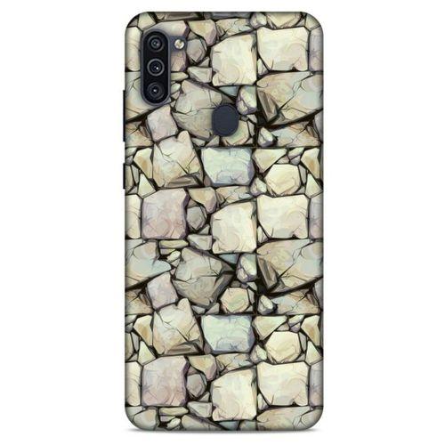 Samsung Galaxy M11 Kılıf Baskılı Özel Seri Taşlı (3) Kapak