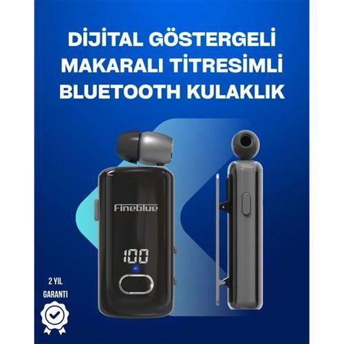 Fineblue F580 – Klipsli Bluetooth Kulaklık, Gürültü Engelleyici, Uzun Pil Ömürlü