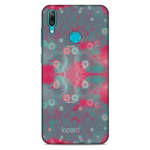 Huawei Y7 Prime 2019 Kılıf Pastel Renkler (48) Bumper Kılıf Pembe Yeşil