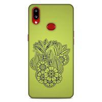 Lopard Samsung Galaxy A10s Uyumlu Kılıf Tattoo's (40) Fit Silikon Kılıf Çiçek Dövmesi