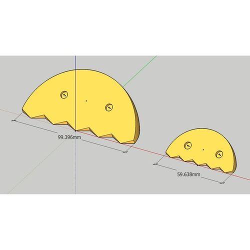 Mikan Man 3D Baskı (Bu ürün Sadece Plastik parçadır - Almadan Önce Soru Sorabilirsiniz)