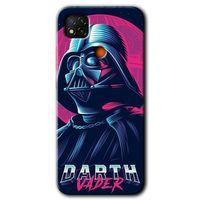 Xiaomi Redmi 9c Kılıf Baskılı Kapak - Darth Vader +Tam Kaplayan Mat Seramik