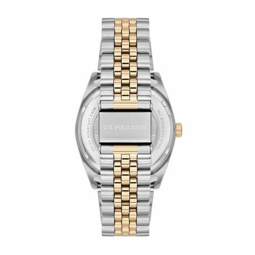 U.s. Polo Assn. USPA1111-01 Quartz Çelik Altın/Gri Yeşil Kadran Erkek Kol Saati