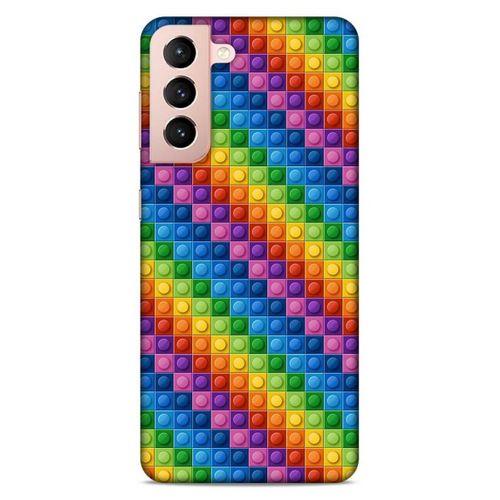 Lopard Samsung Galaxy S21 Uyumlu Kılıf BloX (3) Kapak Karışık Çok Renkli