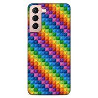 Lopard Samsung Galaxy S21 Uyumlu Kılıf BloX (3) Kapak Karışık Çok Renkli