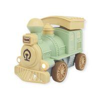 Oyuncak Tren Işıklı Sesli Bas Gitsin 14cm - YEŞİL - 8068A