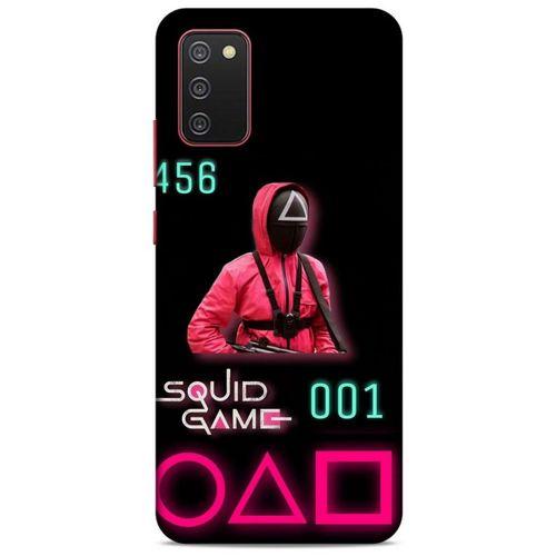 Samsung Galaxy A02s Uyumlu Kılıf Squid Game (25) Antişok Kapak Yon