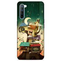 Lopard Oppo Reno 3 Uyumlu Kılıf Manipülasyon ☻ (43) Thin Fit Kılıf Baskılı