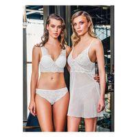 BÜŞRA İÇ GİYİM 1313 DESTEKSİZ SÜTYEN KÜLOT KOMBİNEZON TAKIMSETİ ( 3 LÜ ) EMH