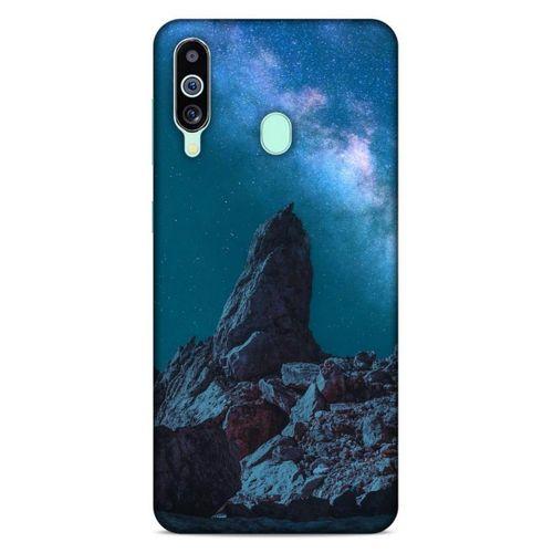 Lopard Samsung Galaxy M40 Uyumlu Kılıf Gece'S (7) Telefon Kılıfı Açık Mavi