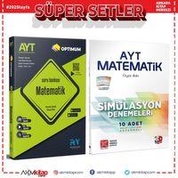 Referans AYT Matematik Soru Bankası ve 3D Yayınları Deneme Seti 2 Kitap