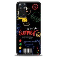 Xiaomi Redmi Note 12 4G Kılıf HD Baskılı Kılıf - Summer + Tam Ekran Koruyucu