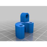 3D baskı Ender 3 Redrex çift ekstruder filament kılavuzu (Bu ürün Sadece Plastik parçadır - Almadan Önce Soru Sorabilirsiniz)