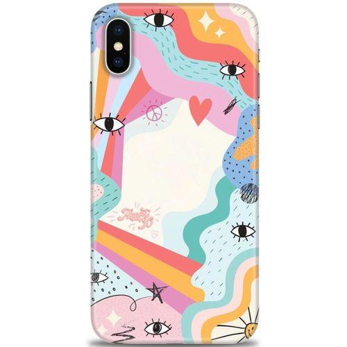 iPhone XS Max Kılıf HD Baskılı Kılıf - Almost + Tam Ekran Koruyucu