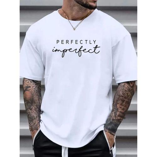 Erkekler Için PERFECTLY Günlük Tişört - Beyaz