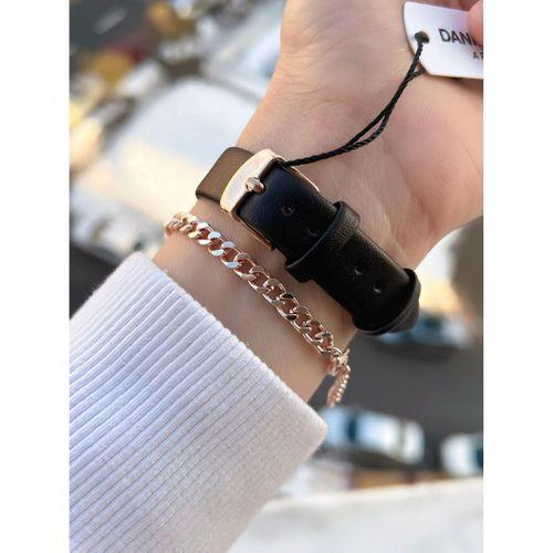 Daniel Klein Deri Kordonlu 2 Yıl Garantili 3 Atm Suya Dayanıklı Kadın Kol Saati+Bileklik BD.14274.2