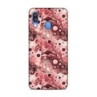 Samsung Galaxy A40 Uyumlu Kılıf Utopia (11) Tam Koruma Pembe