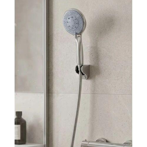 Çok Fonksiyonlu 4 Kademeli El Duşu Seti Spiral Hortumlu Banyo Duş Başlığı