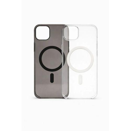 İphone 13/14 ile Uyumlu Magsafe Özellikli Kristal Netlik Sararmaz PC Clear Case