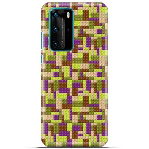 Lopard Huawei P40 Pro Uyumlu Kılıf BloX (50) Shockproof Kılıf Kahve Yeşil