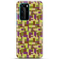 Lopard Huawei P40 Pro Uyumlu Kılıf BloX (50) Shockproof Kılıf Kahve Yeşil