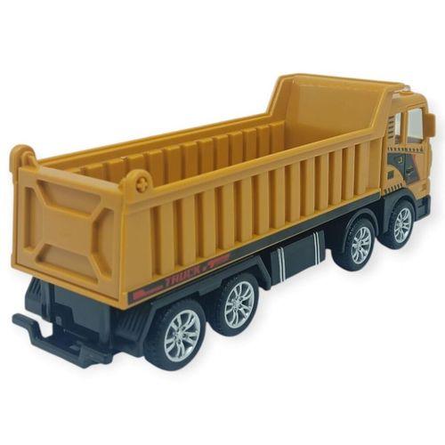 İş Makinaları Serisi - Sürtmeli Kamyon 18 cm  - Kamyon