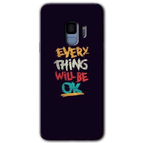 Galaxy S9 Kılıf HD Desen Baskılı Arka Kapak - Everything