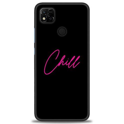 Xiaomi Redmi 10A Kılıf HD Baskılı Kılıf - Chill + Tam Ekran Koruyucu