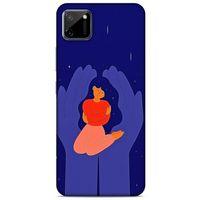 Oppo Realme C11 Kılıf Depresyon (7) Telefon Kılıfı Koyu Kahverengi